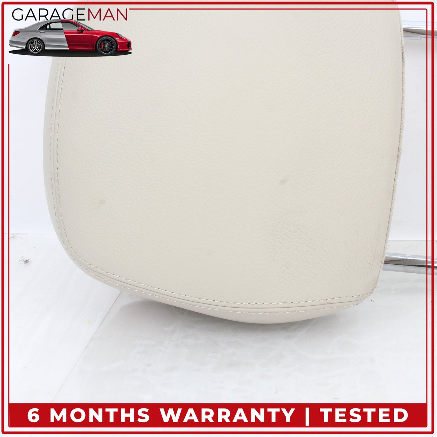2010-2017 Mercedes C207 E400 Coupe Front Left and Right Seat Headrest Beige OEM