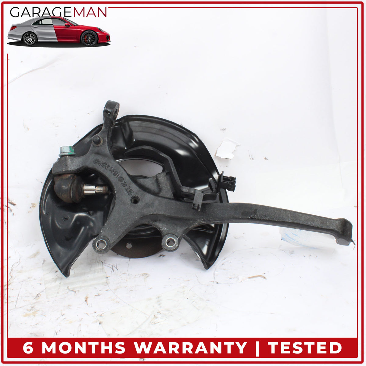 1997-2004 Mercedes R170 SLK230 Front Left Side Spindle Knuckle Wheel Hub OEM