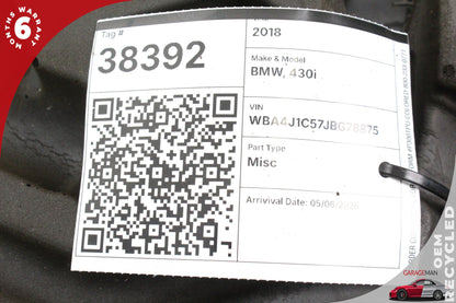 2017-2021 BMW 430i F36 2.0L B46 Engine Motor Cover Trim Panel 8621822