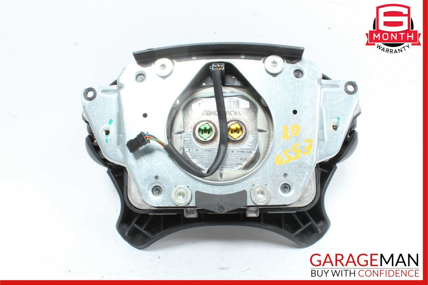 03-12 Mercedes W211 E550 CLK320 SL500 Steering Wheel Airbag Air Bag Black OEM