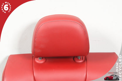 2018-2020 Audi SQ5 SUV Rear Right Passenger Side Complete Seat Assembly Red OEM