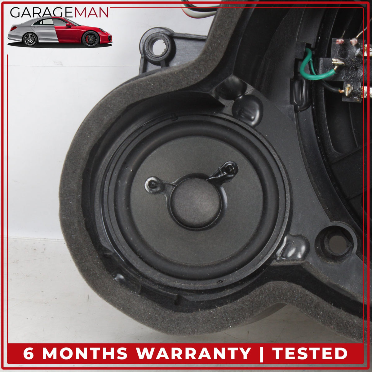 2005-2011 Mercedes R171 SLK280 Front Left and Right Door Audio Speaker Set OEM