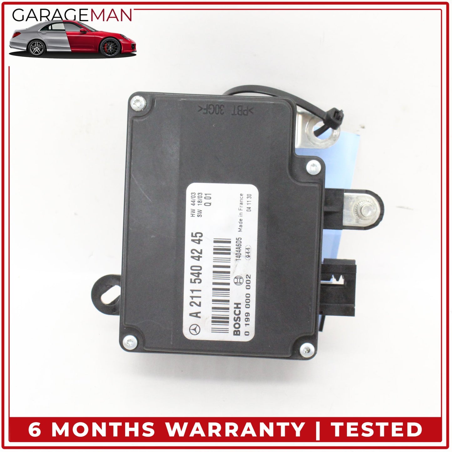 2003-2011 Mercedes-Benz E350 W211 Sedan Battery Stabilization Control Load Module 2115404245 OEM
