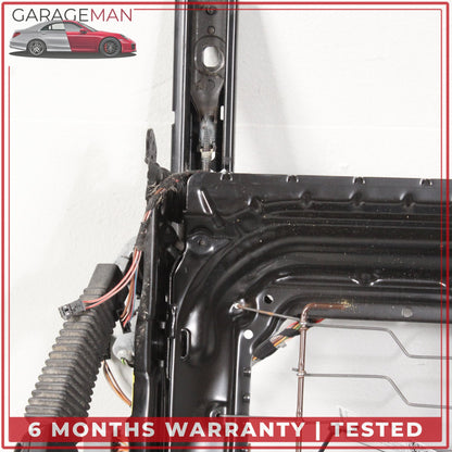 2010-2012 Range Rover L322 Front Left Seat Track Rail Frame w/ Motors OEM