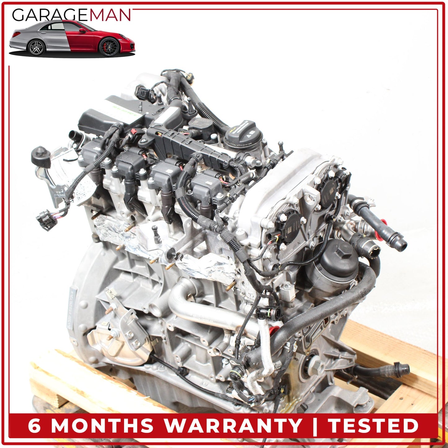2015-2020 Mercedes-Benz C300 W205 RWD 2.0L Engine Motor 56116 Miles OEM