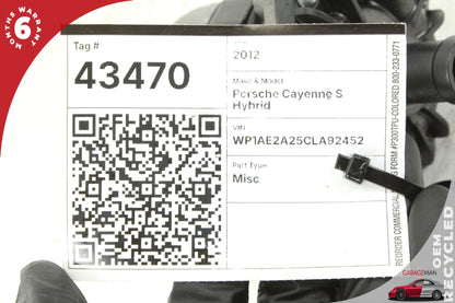 2012 Porsche Cayenne S Hybrid 92A AWD Auxiliary AUX Circulation Water Pump 7P0965567 OEM