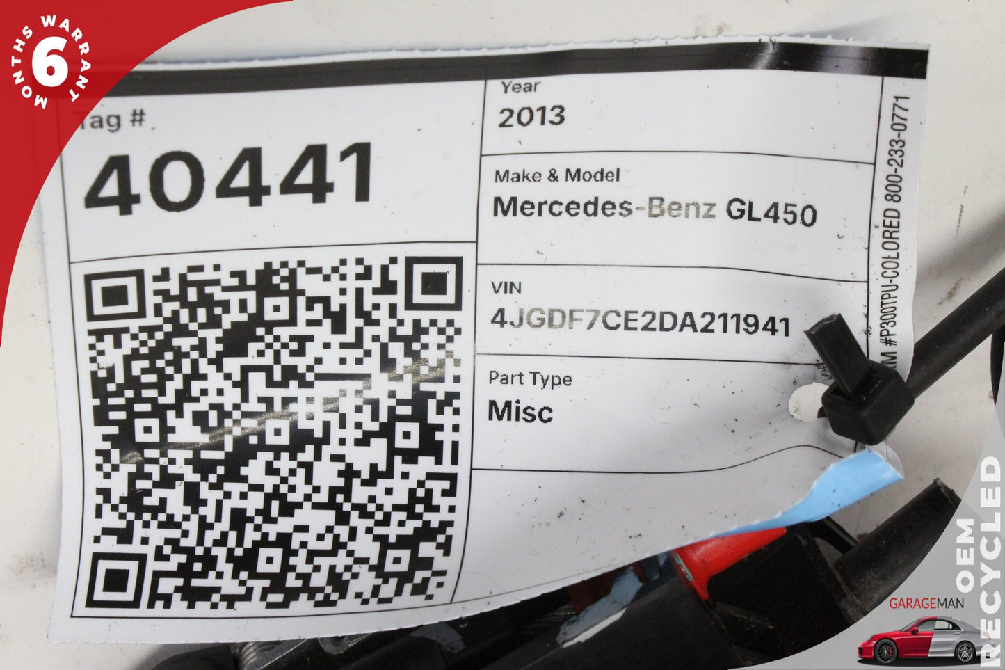 2013-2019 Mercedes X166 GL450 Front Left Side Door Lock Actuator 1667600103 OEM