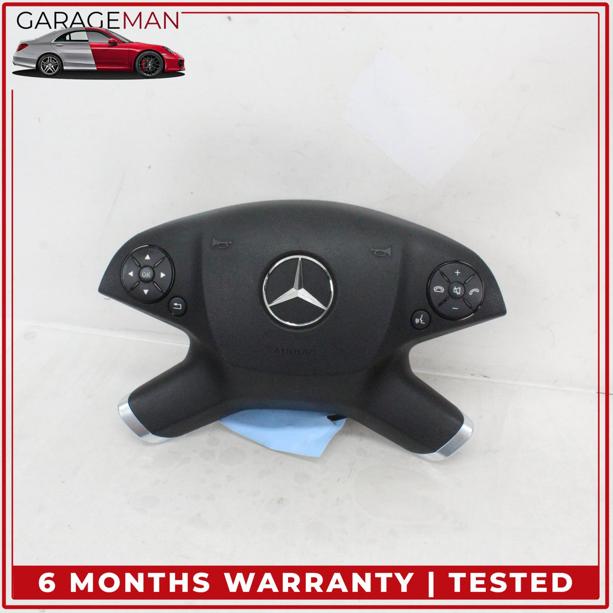 2010-2013 Mercedes W212 E350 E550 Steering Wheel Airbag Air Bag 2128600102 OEM