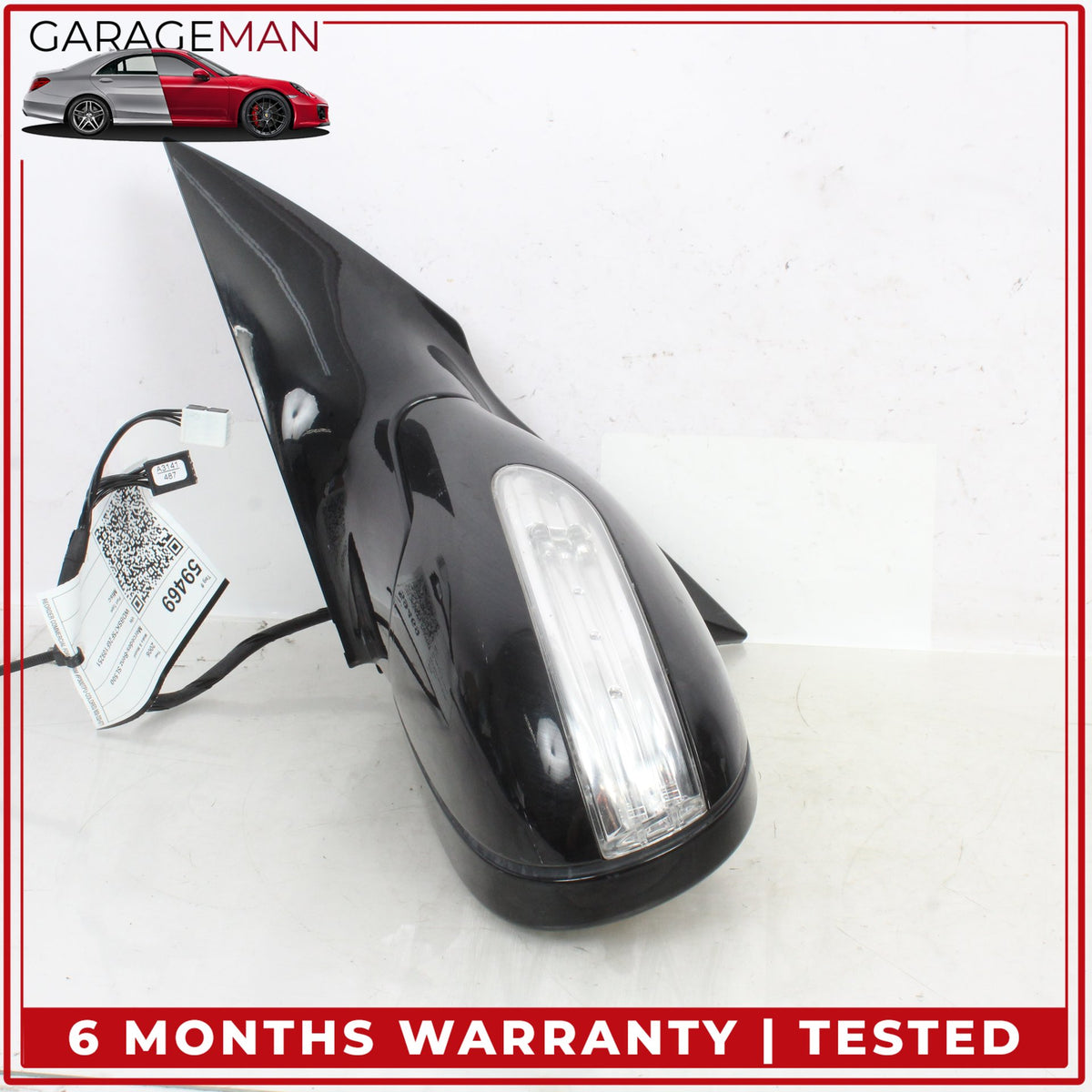 2004-2008 Mercedes R230 SL500 SL550 SL55 Left Side Rear View Door Mirror OEM