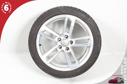 2016-2023 Audi TT Wheel Rim w/ Tire Twin 5 Spoke 8.5JX18H2 ET50 8S0601025E OEM