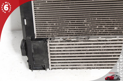 2012-2018 BMW 320i F30 Engine Cooling Radiator AC A/C Condenser Intercooler Assembly 7600531