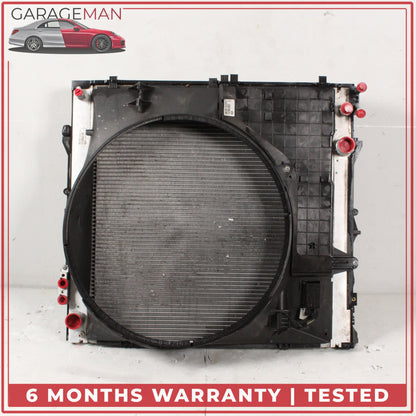 2010-2012 Range Rover L322 Engine Cooling Radiator AC A/C Condenser Assy OEM
