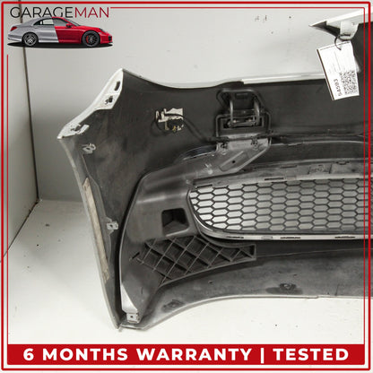 2013-2015 BMW 740i F01 Front Bumper Cover Panel Silver Metallic 7332262 OEM