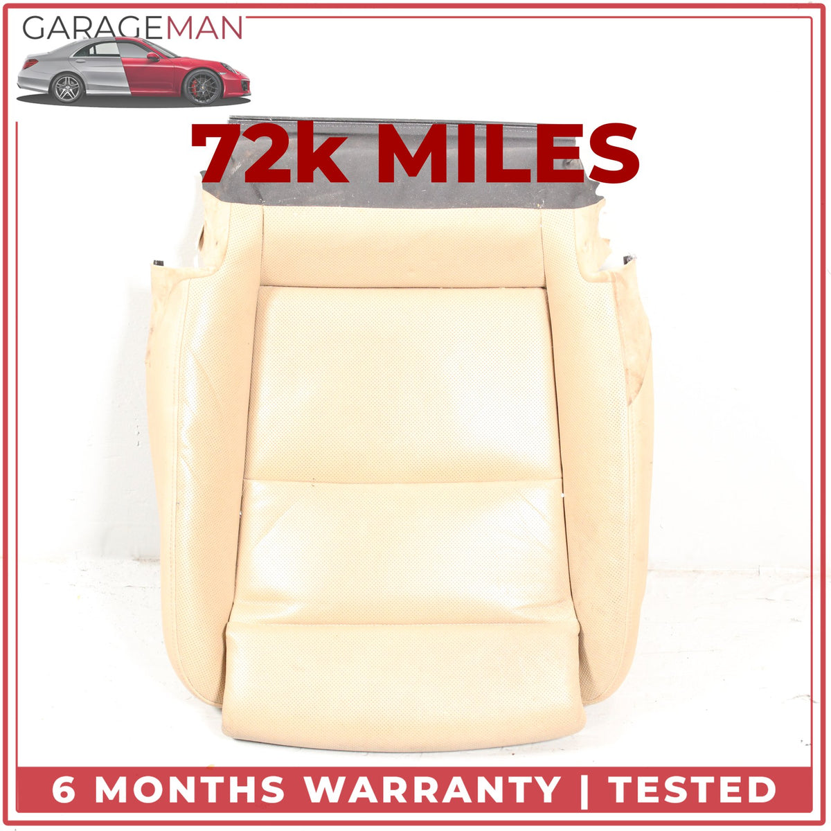 2010-2016 Porsche Panamera 970 Front Right Lower Bottom Seat Cushion Beige OEM
