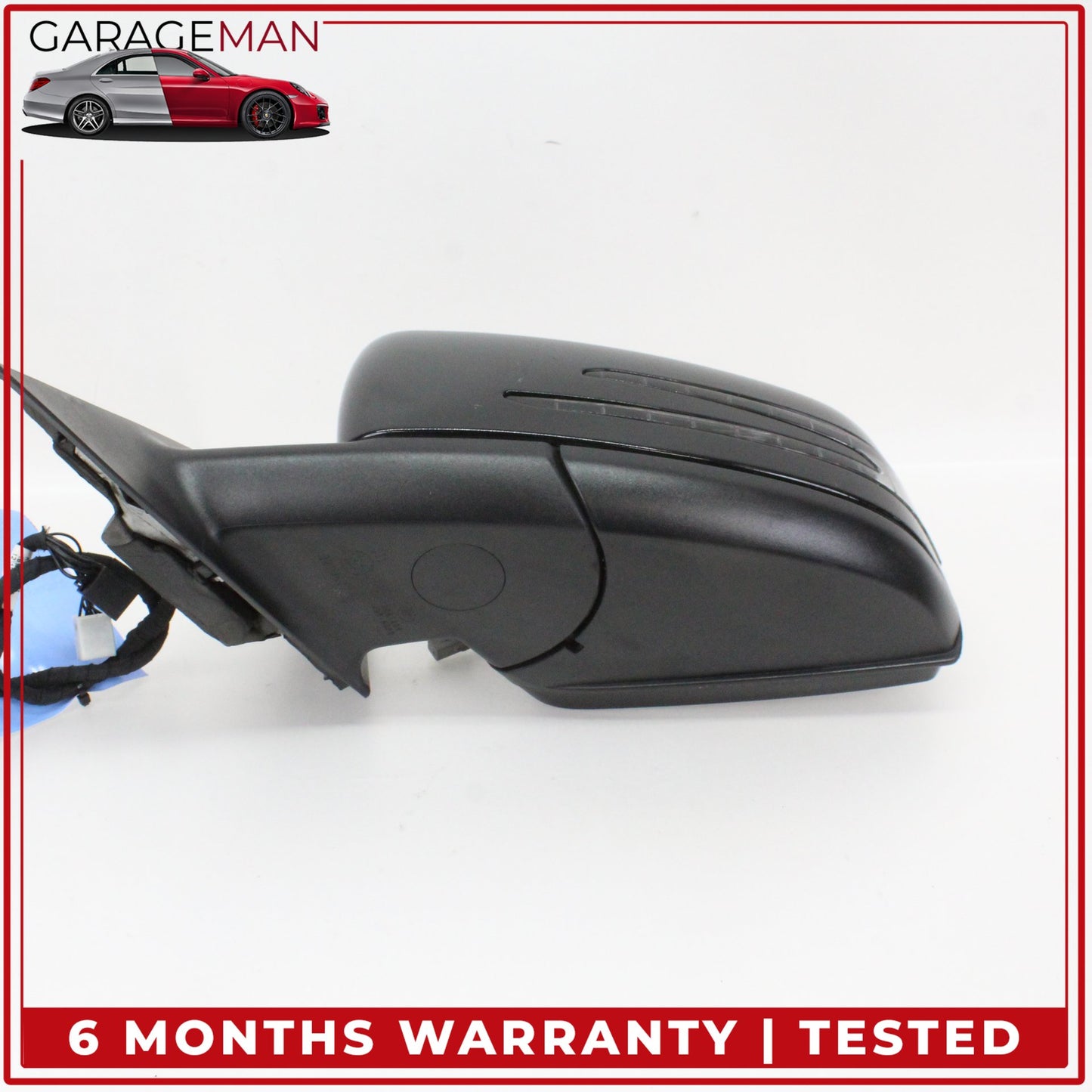 2014-2019 Mercedes-Benz CLA250 W117 Sedan Front Left Door Rear View Mirror w/ Blind Spot 1178100776 OEM