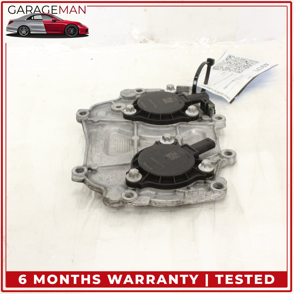 2012-2018 Mercedes W216 CL550 Engine Timing Chain Cover Plate 2760150201 OEM