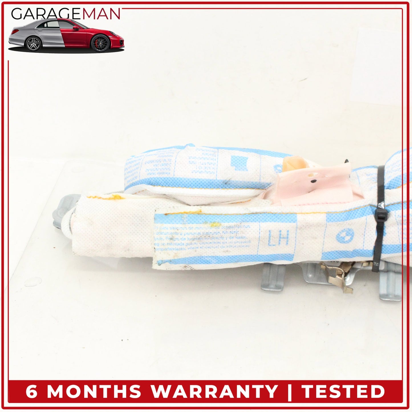 2011-2016 BMW 550i Left Driver Side Upper Roof Curtain Air Bag 9143417 OEM