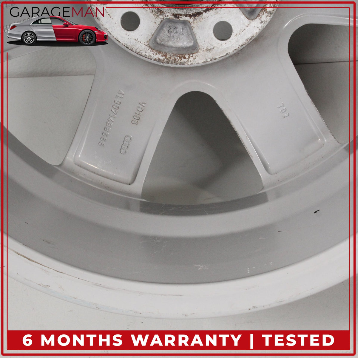 2007-2015 Audi Q7 4L Front or Rear Side Wheel Rim 7.5JX18H2 ET53 4L0071498 OEM