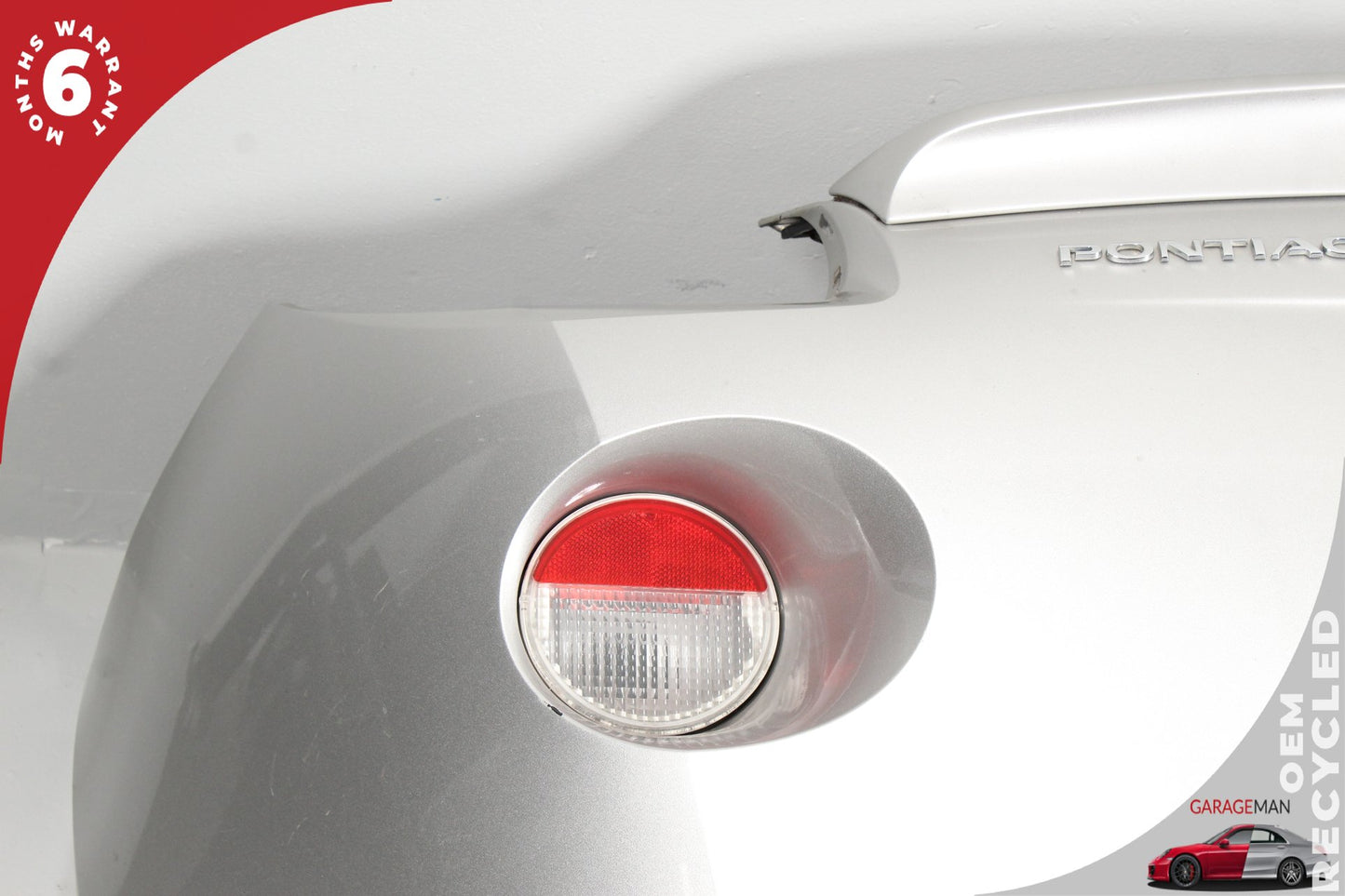 2006-2009 Pontiac Solstice Complete Rear Bumper Cover w/ Tail Lights 1585074 OEM