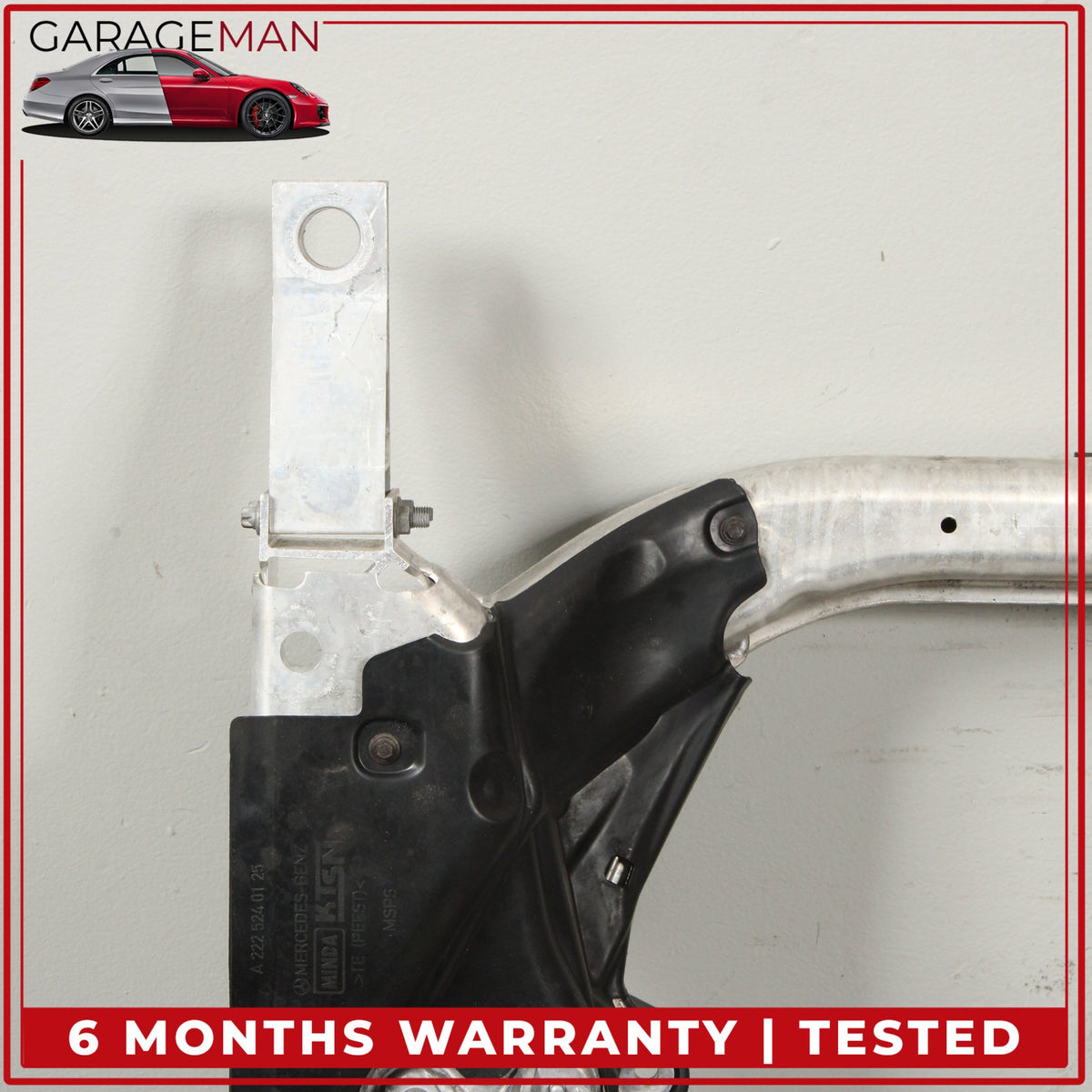 2014-2020 Mercedes-Benz S550 W222 RWD Front Subframe Crossmember Cradle 2225240125 OEM