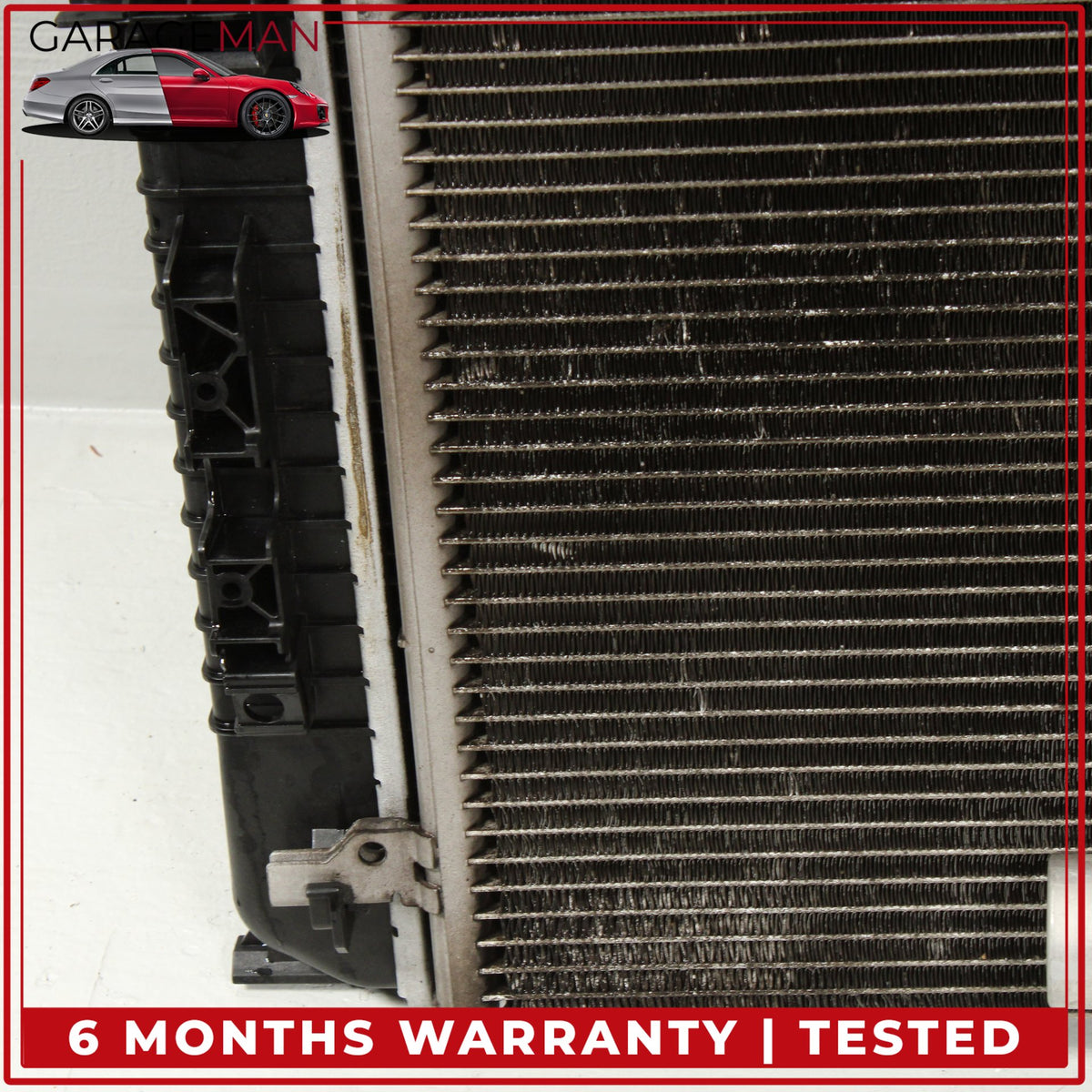2006-2013 Mercedes W164 ML350 Cooling Radiator Fan Blade Shroud Assembly OEM