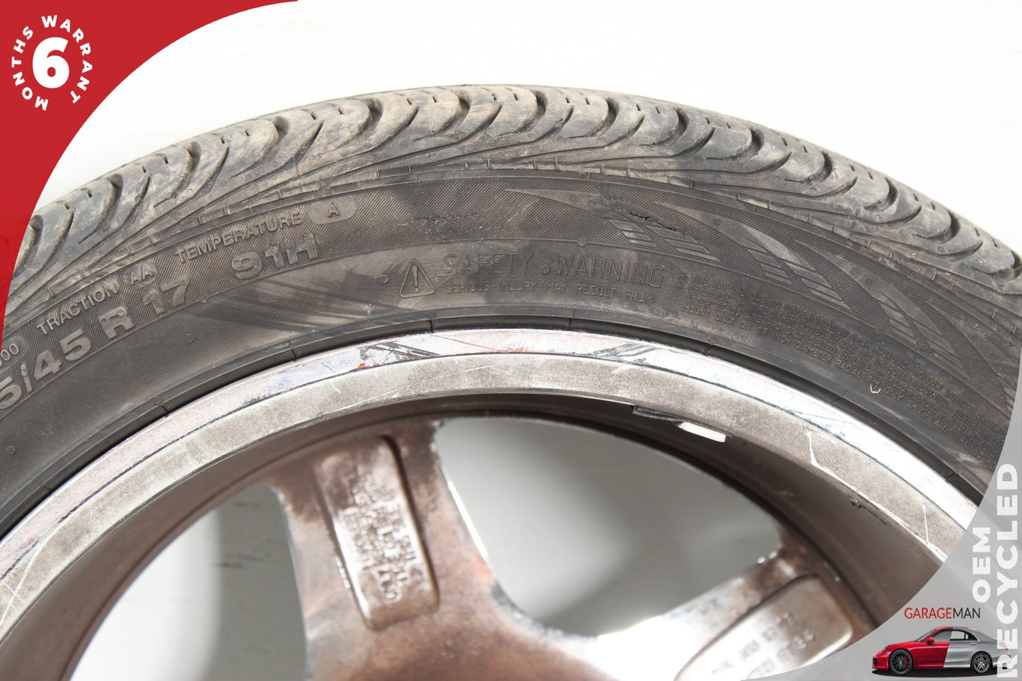 2002-2005 Mercedes-Benz C230 W203 Wheel Rim w/ Tire 2034001302