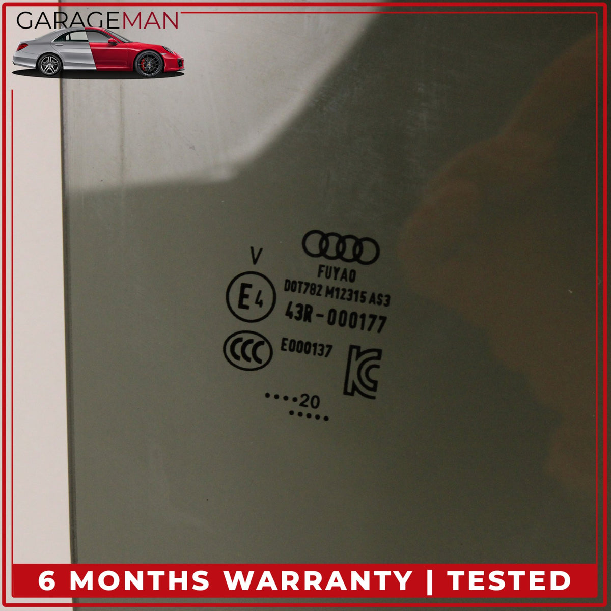 2019-2023 Audi Q3 Rear Right Passenger Side Door Window Glass 83A845206A OEM