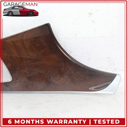 2012-2018 Audi A6 A7 Front and Rear Side Door Trim Cover Panel Wood Set OEM