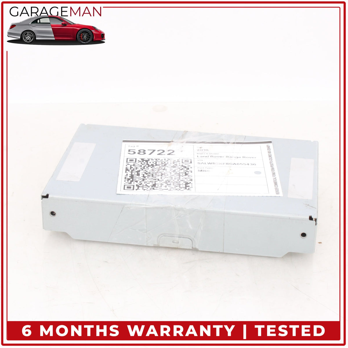 2014-2020 Range Rover Sport L494 Jaguar F-Type Communication Control Module OEM