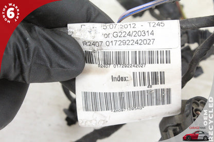 2011-2014 Audi A8 Quattro Front Bumper Wire Harness w/ Sensors 4H0971095AG OEM