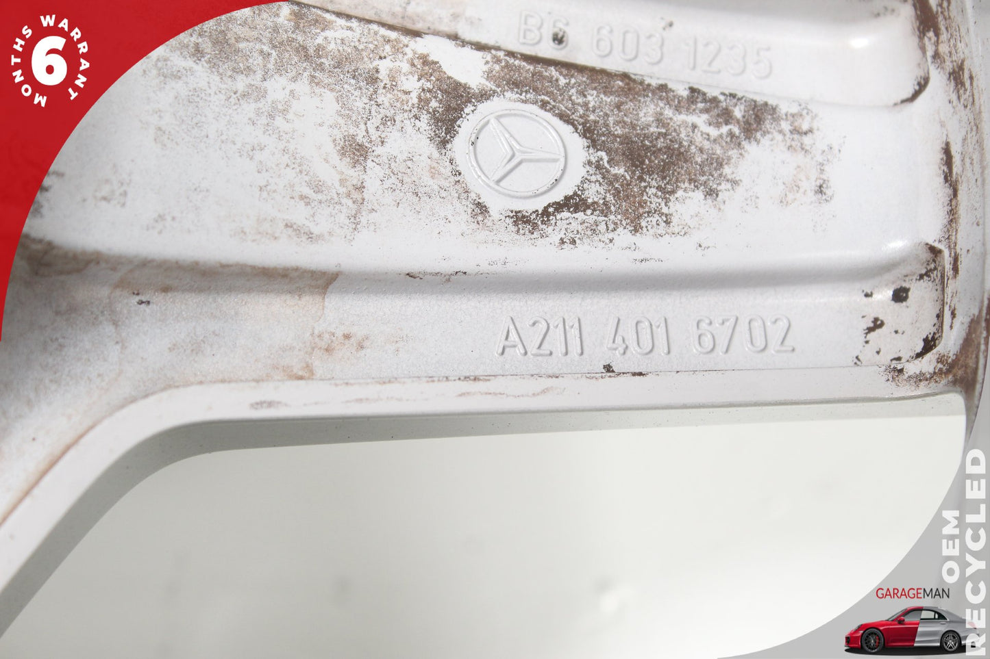 2003-2011 Mercedes W211 E350 E55 AMG Rear Wheel Rim 9JX18H2 ET39 2114016702 OEM