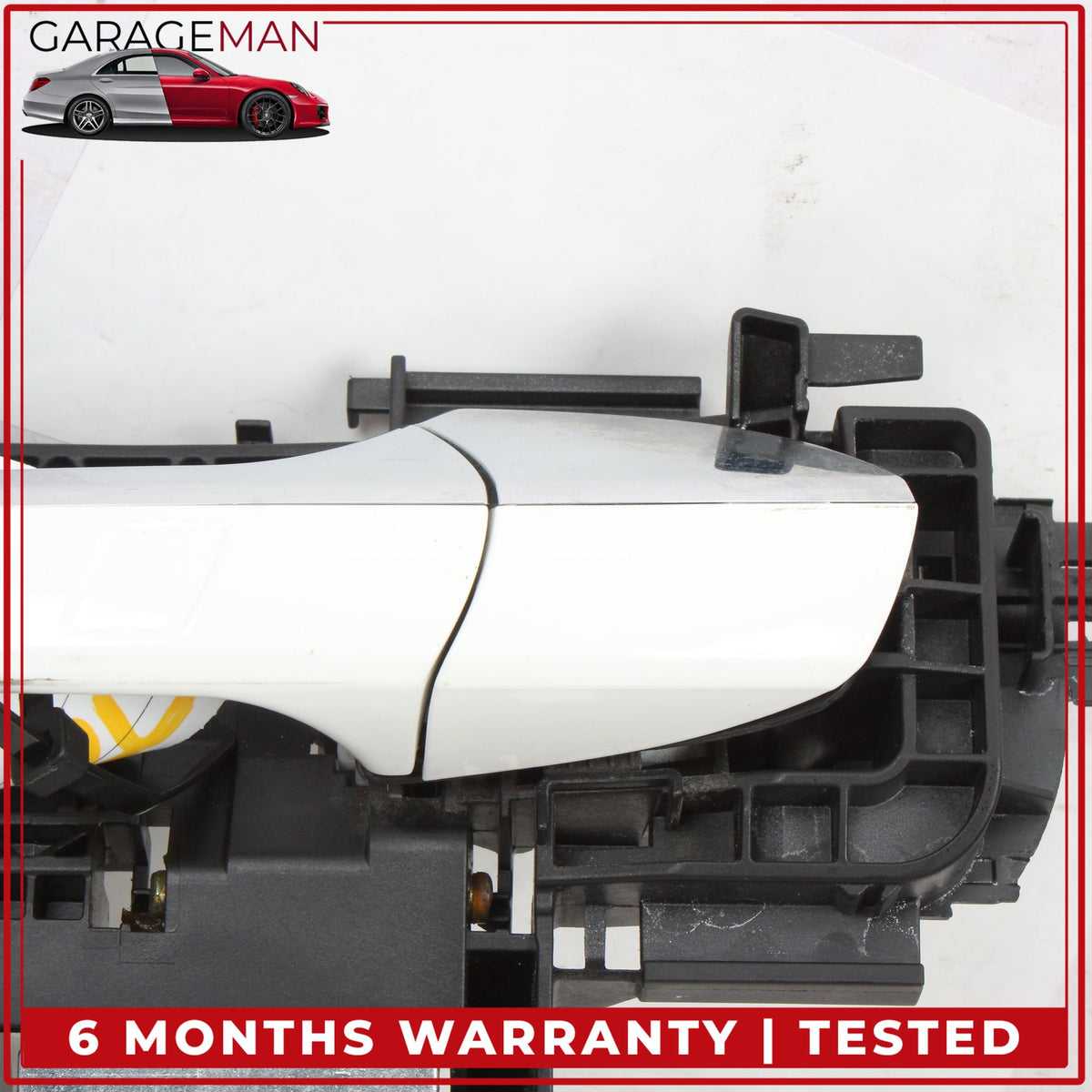 2015-2020 Mercedes X156 GLA250 Rear Left Exterior Door Handle Polar White OEM