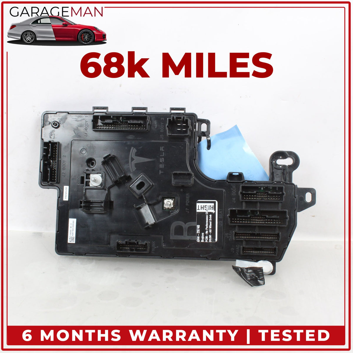 2017-2023 Tesla Model 3 Front Right Low Voltage Control Module 110034090H OEM