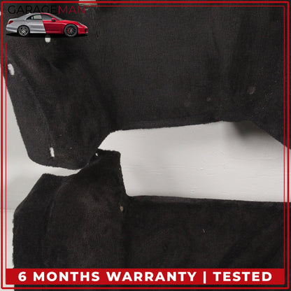 1999-2004 Porsche 911 Carrera Coupe Front and Rear Floor Carpet Trim Black OEM