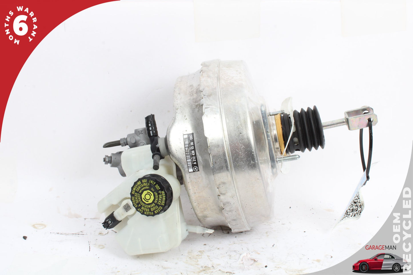 2014-2018 Mercedes W212 E350 Power Brake Booster Master Cylinder 2124301330 OEM