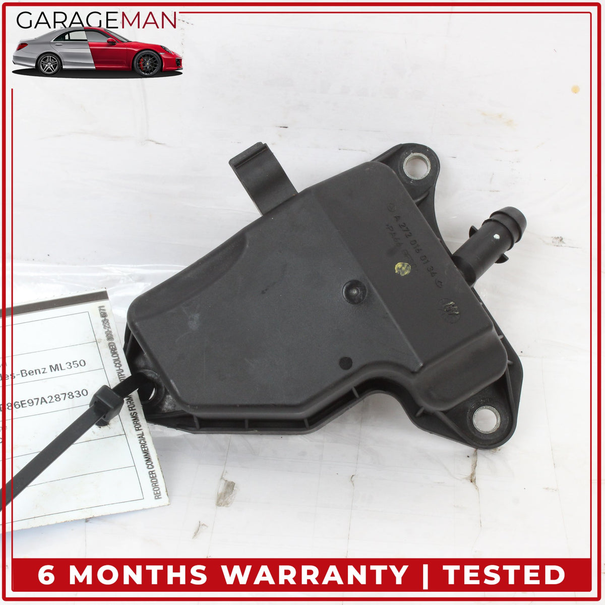 2005-2012 Mercedes W164 ML350 Engine Motor Oil Separator Cover 2720160134 OEM