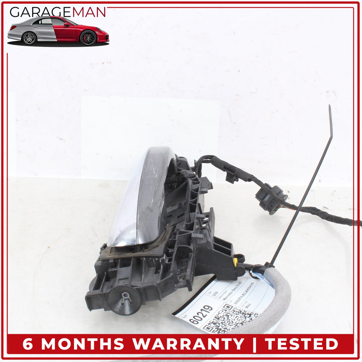 2017-2023 Mercedes W213 E300 Rear Right Exterior Door Handle w/ Lock Latch OEM