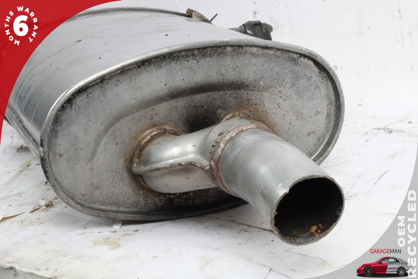 2009-2015 Mini Cooper Exhaust Muffler Pipe End Section w/ Twin Tips 2756514 OEM