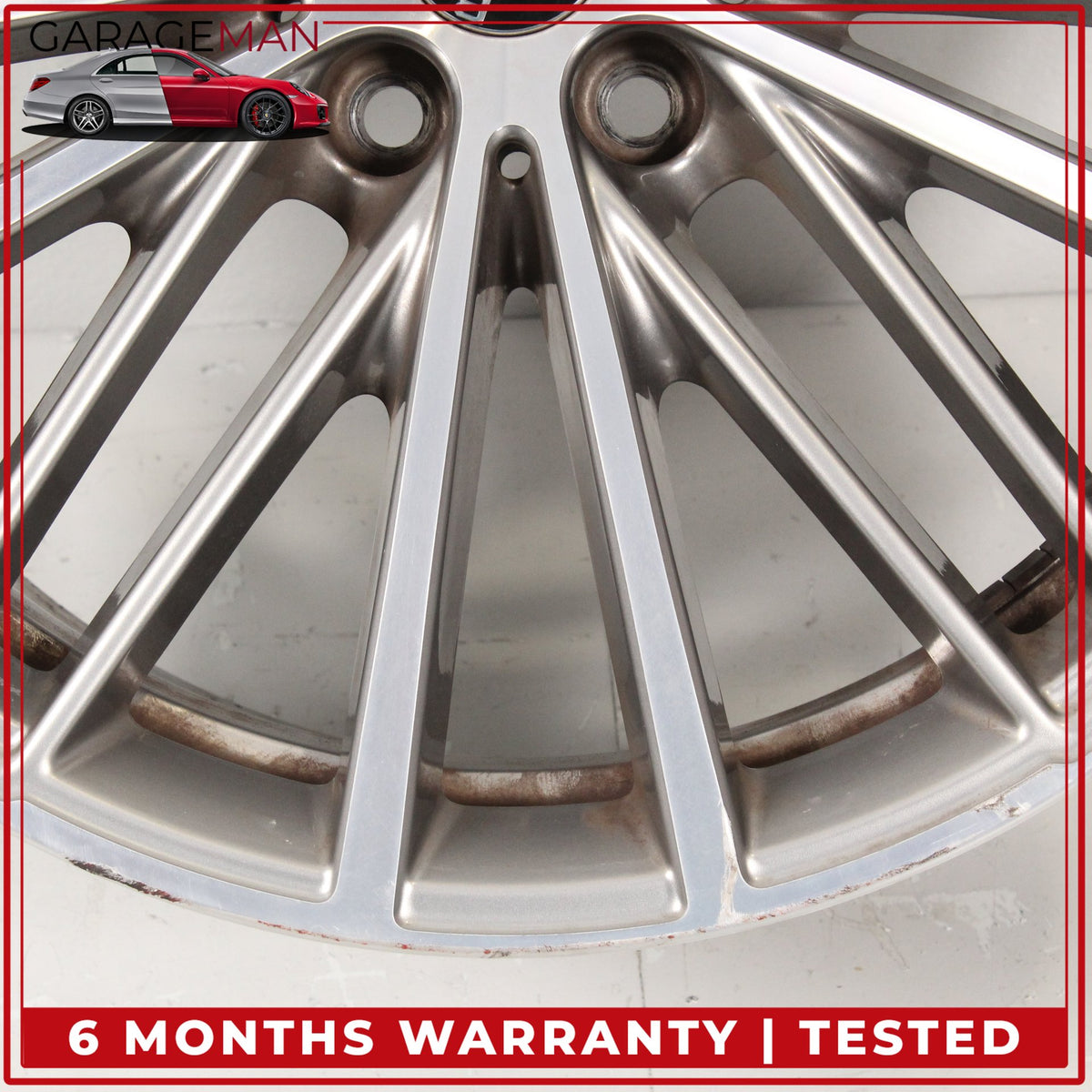 2017-2023 BMW 530e 530i M550i 540i Front Side Wheel Rim 8JX19H2 IS30 6894839 OEM