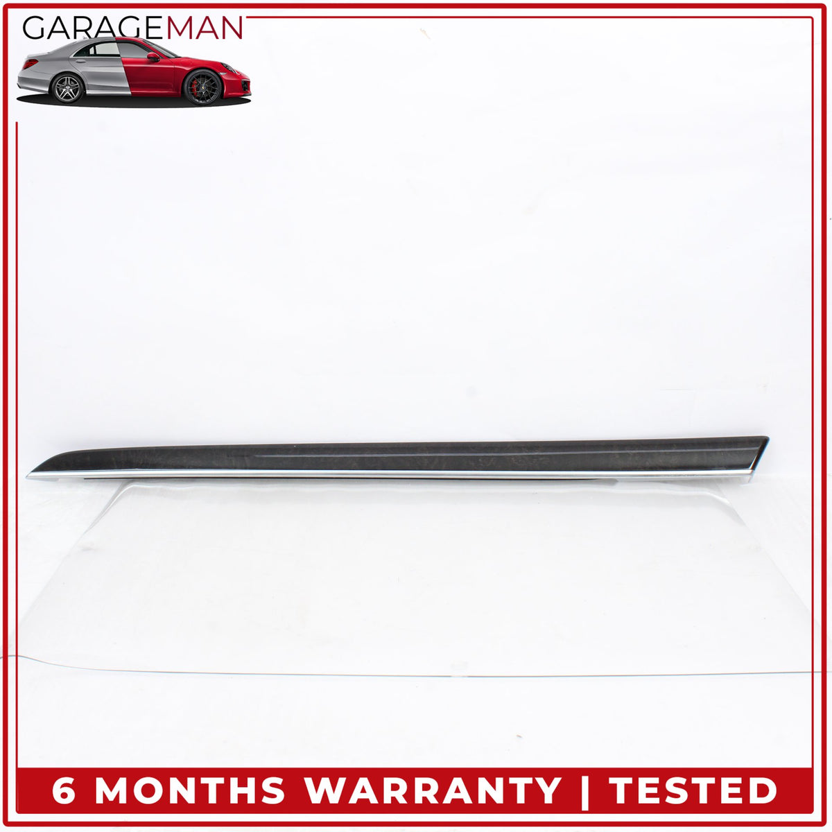 2014-2020 Mercedes W222 S550e Front and Rear Interior Door Molding Trim Wood OEM