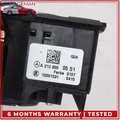 2008-2020 Mercedes W242 B Electric Drive Headlight Control Switch 2129050551 OEM