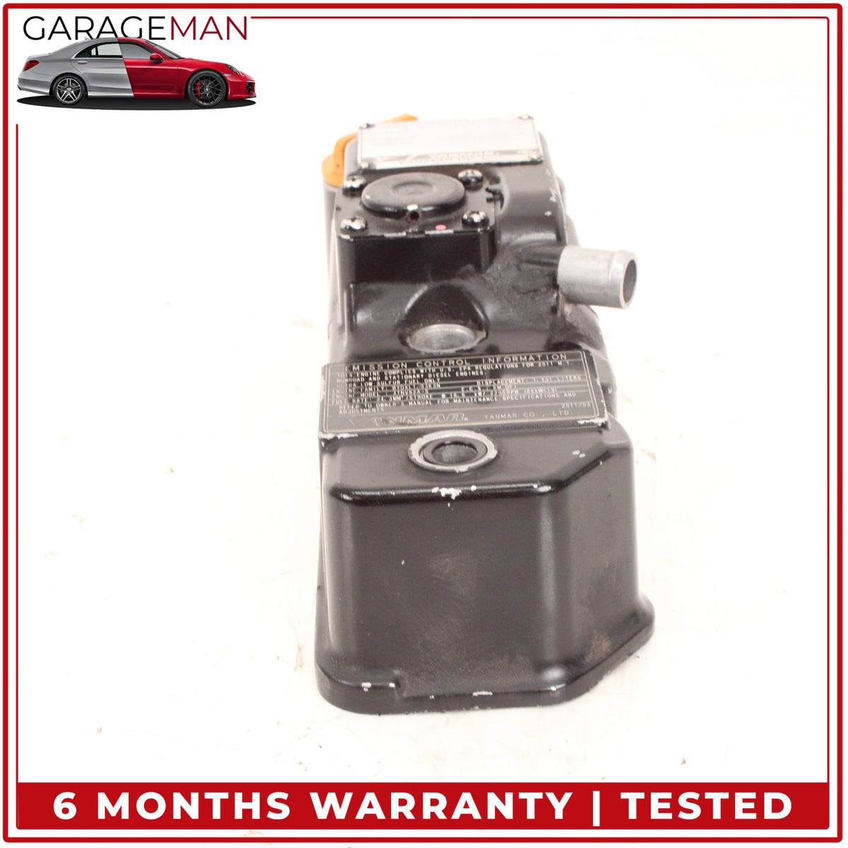 Yanmar 3TNV82A-SYB 3 Cyl Diesel Engine Cylinder Head Valve Cover AM882142