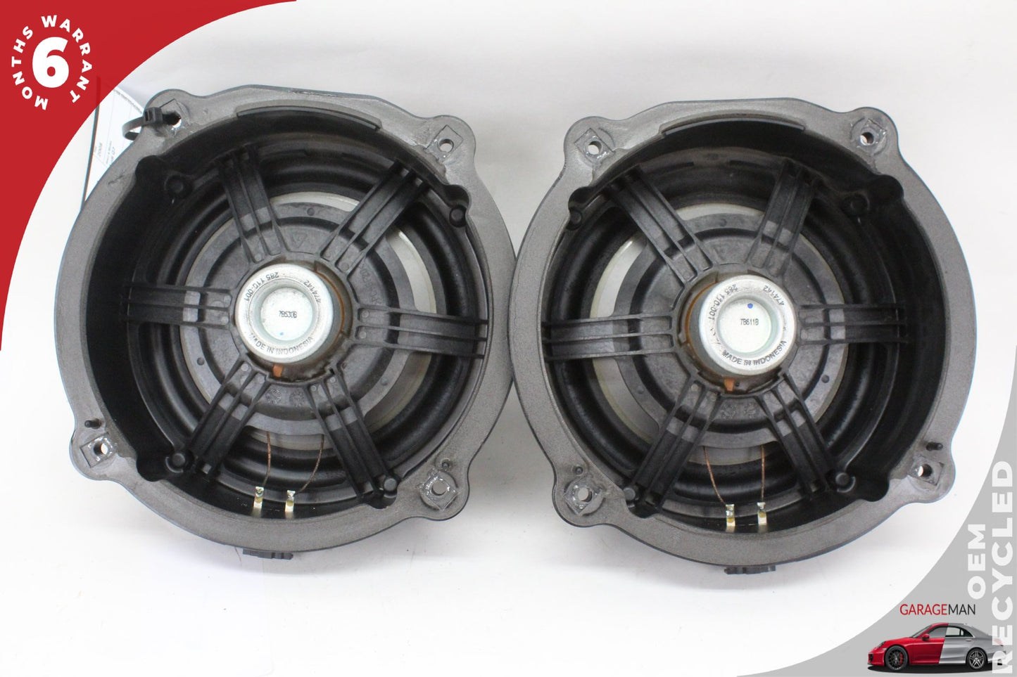 2007-2015 Audi Q7 Front Left and Right Side Door Audio Speaker 4L0035415B OEM