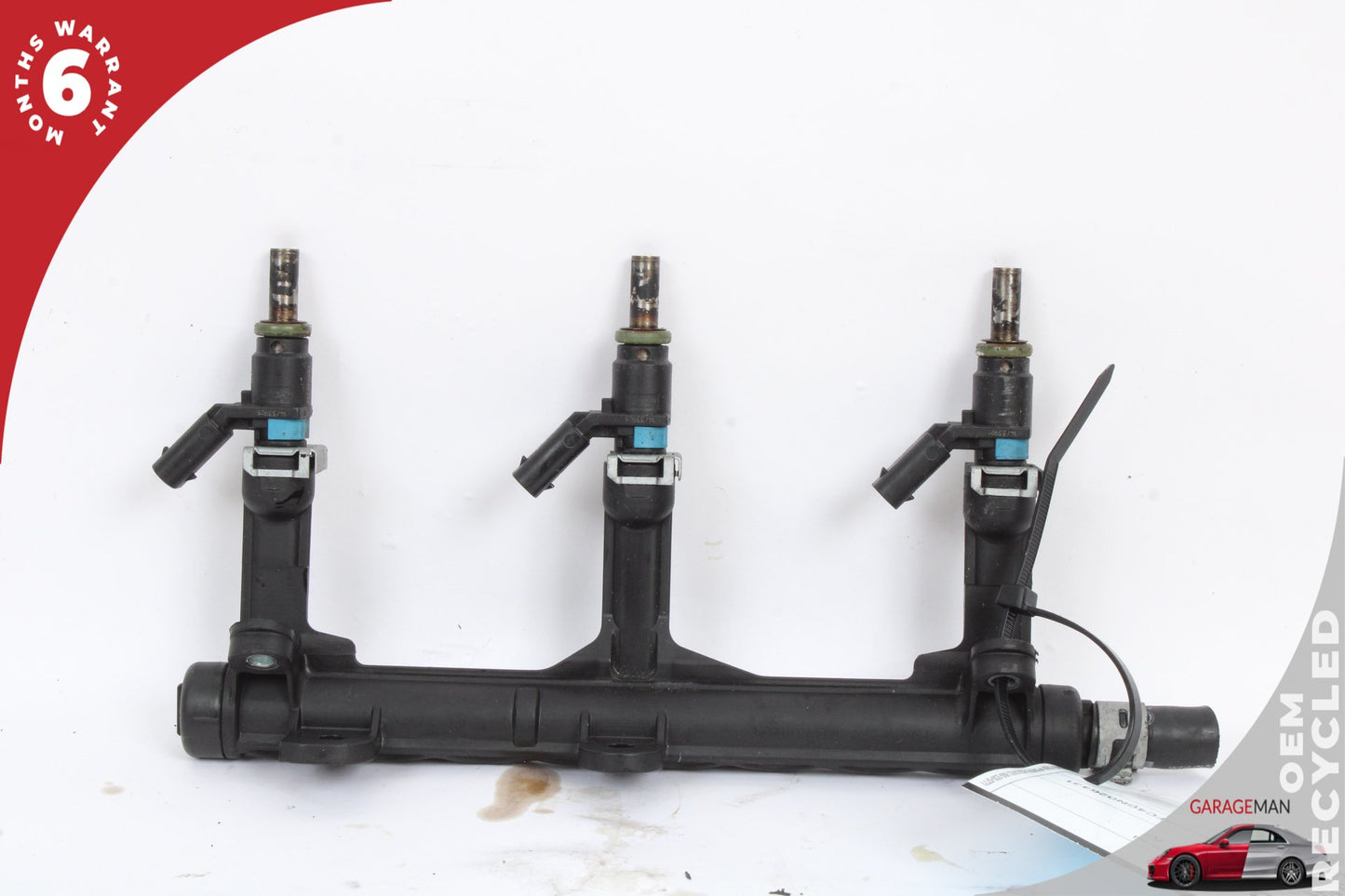 2016-2018 Audi A7 Hatchback Fuel Rail w/ Injectors 06E906031