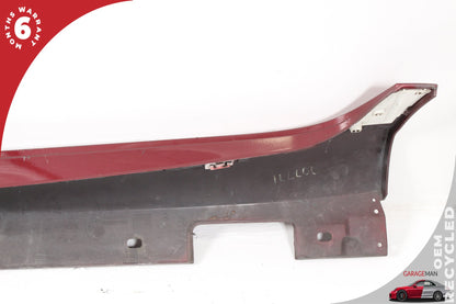 2012-2014 Mercedes W218 CLS550 CLS63 AMG Right Side Skirt Rocker Panel Red OEM