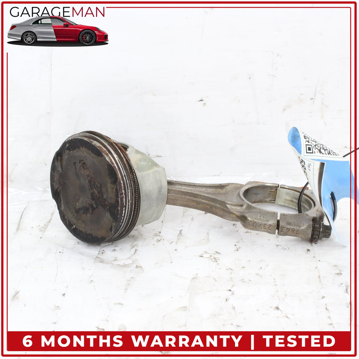 2008-2014 BMW 650i 550i X5 X6 4.4L V8 N63 Engine Motor Piston w/ Rod 7843237 OEM