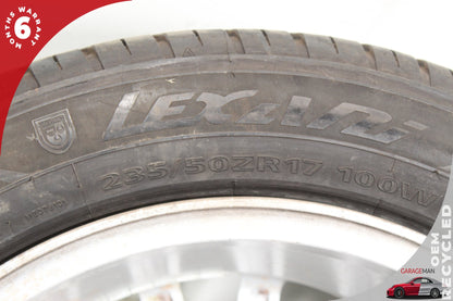 2002-2005 Ford Thunderbird 16 Spoke Wheel Rim w/ Tire 17X7.5JX60 4W631007CC OEM