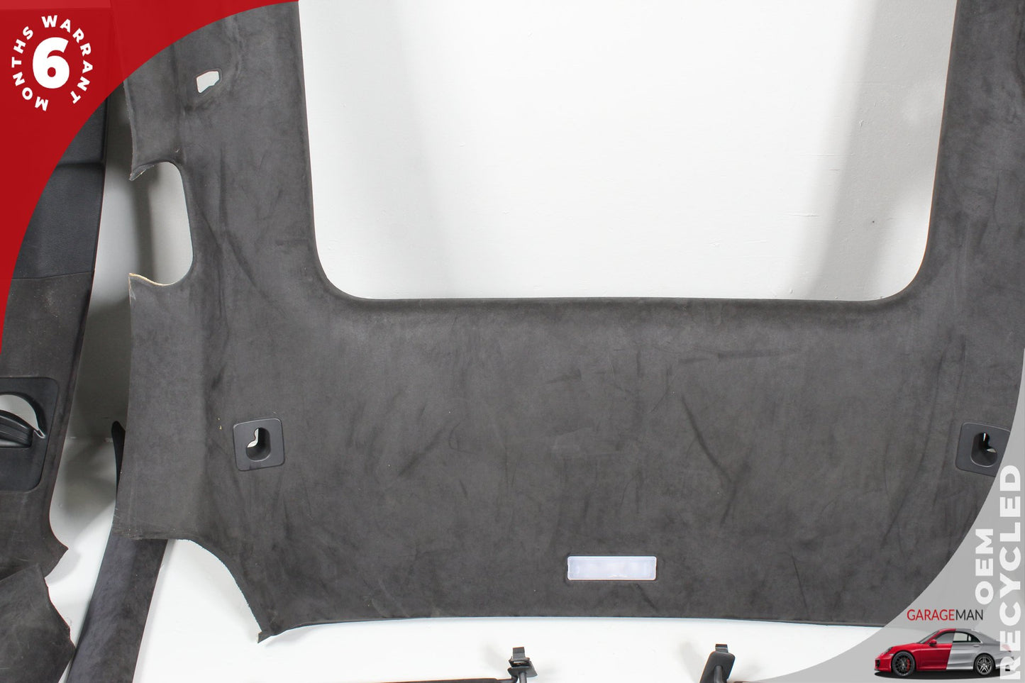 2011-2014 Porsche Cayenne 92A Headliner Pillar Trim Panel Cover Set Black 95855552402