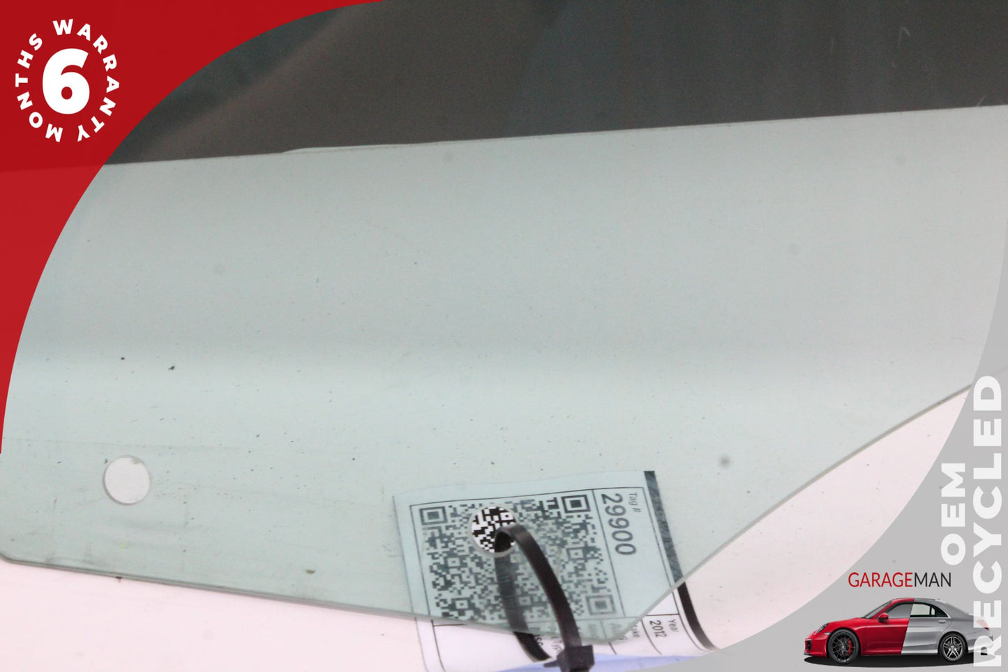 2012-2018 Audi A6 S6 Rear Right Passenger Side Door Window Glass 43R00082 OEM