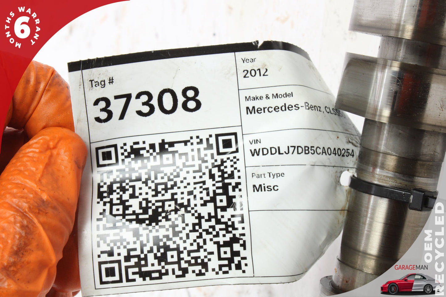 2011-2020 Mercedes W218 CLS550 Right Side Intake Camshaft 2780501647 OEM